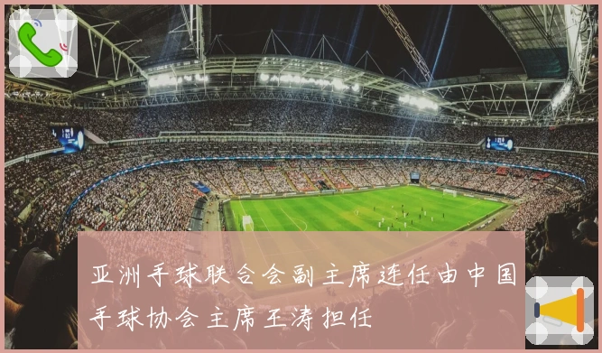 亚洲手球联合会副主席连任由中国手球协会主席王涛担任